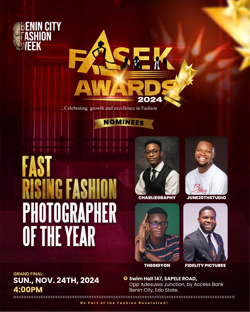 Fast rising fashion photography of the year Voting Contest @ Fetem.com.ng