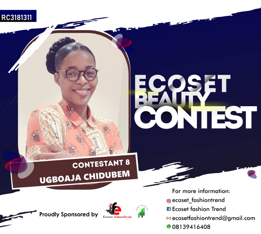 Vote UGBOAJA CHIDUBEM	CHARITY in ECOSET BEAUTY CONTEST NIGERIA Voting Contest @ Fetem.com.ng