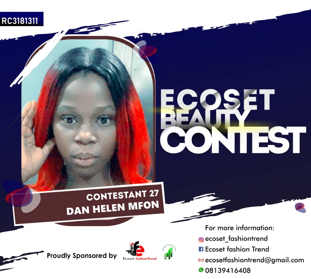 Vote DAN	HELEN MFON in ECOSET BEAUTY CONTEST NIGERIA Voting Contest @ Fetem.com.ng