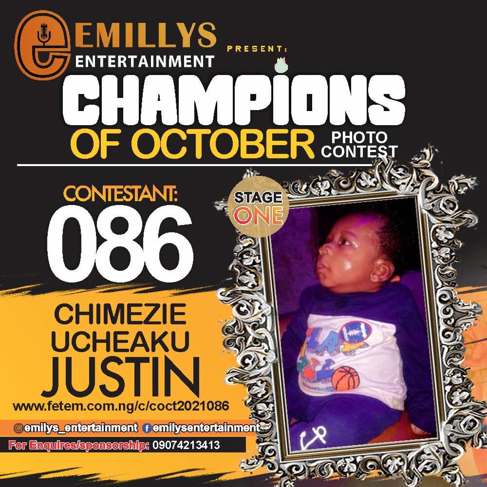 Vote CHIMEZIE	UCHEAKU JUSTIN in CHAMPIONS OF OCTOBER 2021 Voting Contest @ Fetem.com.ng