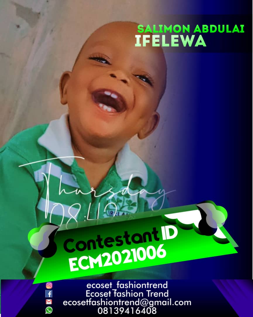 Vote SALIMON ABDULAI	IFELEWA in ECOSET CAMPIONS OF MARCH Voting Contest @ Fetem.com.ng