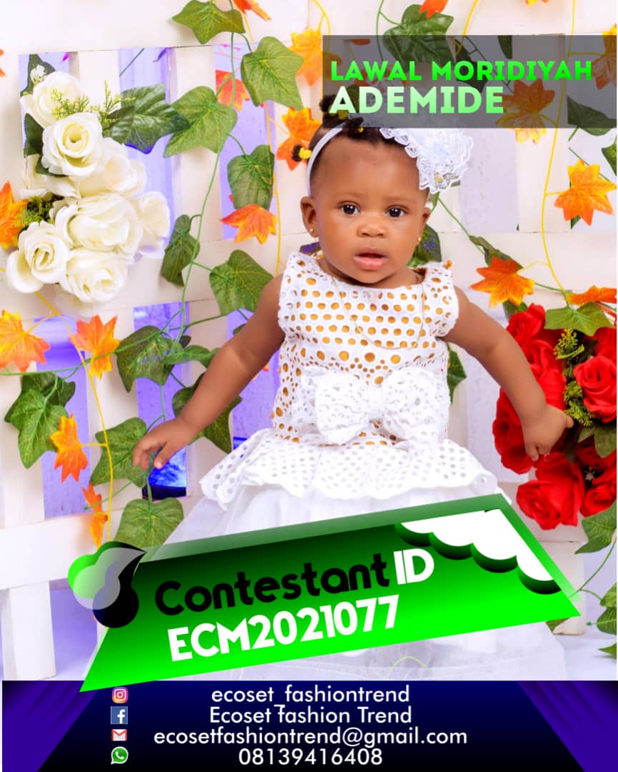 Vote LAWAL	MORIDIYAH ADEMIDE in ECOSET CAMPIONS OF MARCH Voting Contest @ Fetem.com.ng