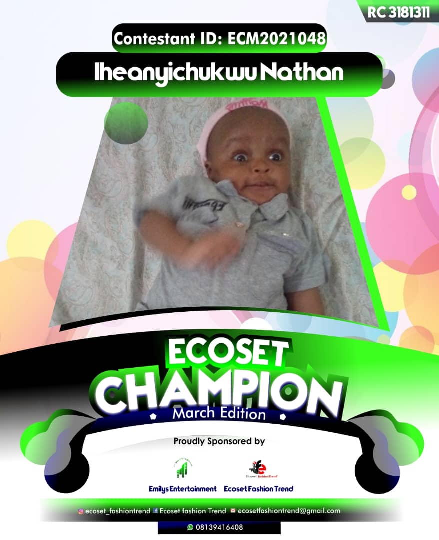Vote IHEANYICHUKWU	NATHAN CHIEMERIE in ECOSET CAMPIONS OF MARCH Voting Contest @ Fetem.com.ng